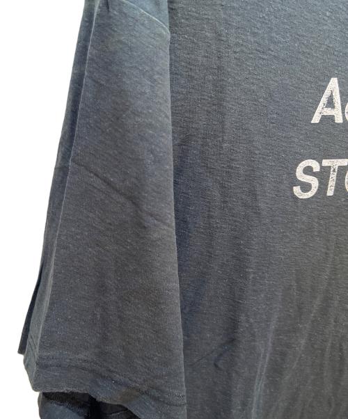 Acne studios（アクネ ストゥディオス）Acne studios (アクネ ストゥディオス) 半袖カットソー ブラック サイズ:Lの古着・服飾アイテム