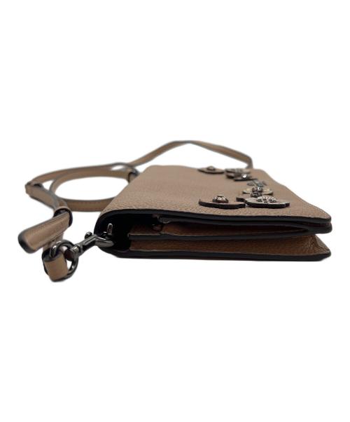 COACH（コーチ）COACH (コーチ) ショルダーウォレット/ヘイデン フォルドオーバー ベージュの古着・服飾アイテム