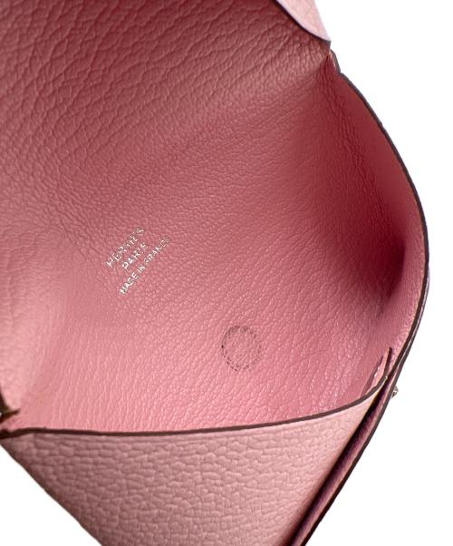 HERMES（エルメス）HERMES (エルメス) カードケース ピンクの古着・服飾アイテム