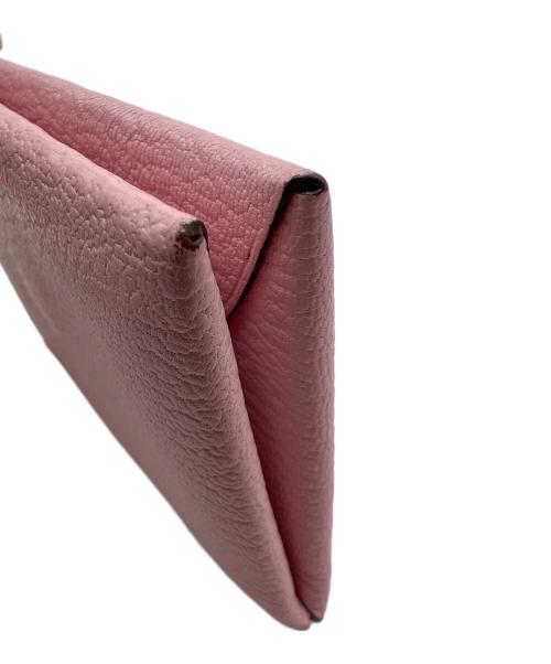 HERMES（エルメス）HERMES (エルメス) カードケース ピンクの古着・服飾アイテム