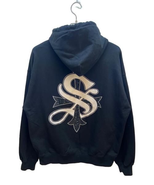 SUPPLIER（サプライヤー）SUPPLIER (サプライヤー) ジップパーカー ブラック サイズ:Mの古着・服飾アイテム