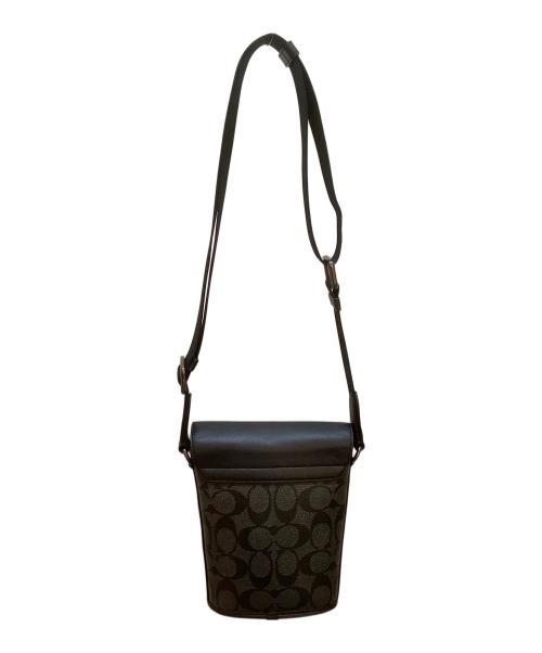 COACH（コーチ）COACH (コーチ) ショルダーバッグ ブラック×グレーの古着・服飾アイテム