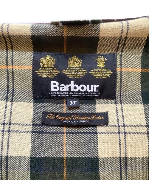 Barbour（バブアー）Barbour (バブアー) SLボーダーオイルドワックスコート オリーブ サイズ:38の古着・服飾アイテム