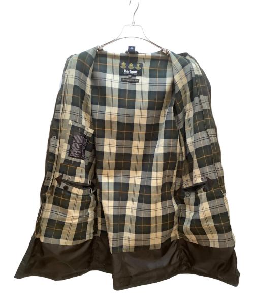 Barbour（バブアー）Barbour (バブアー) SLボーダーオイルドワックスコート オリーブ サイズ:38の古着・服飾アイテム