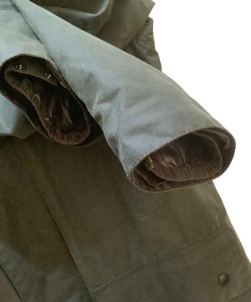 Barbour（バブアー）Barbour (バブアー) SLボーダーオイルドワックスコート オリーブ サイズ:38の古着・服飾アイテム