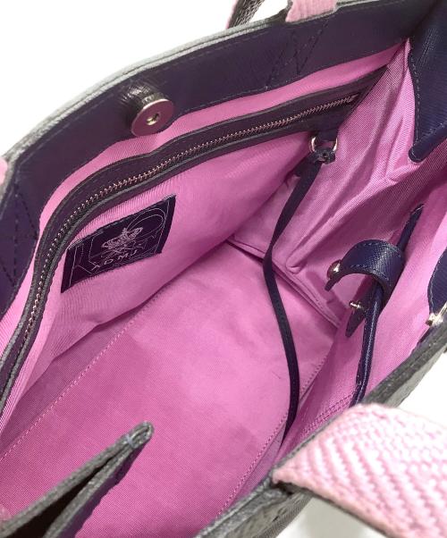 A.D.M.J.（エーディーエムジェイ）A.D.M.J. (エーディーエムジェイ) トートバッグ ブラックの古着・服飾アイテム