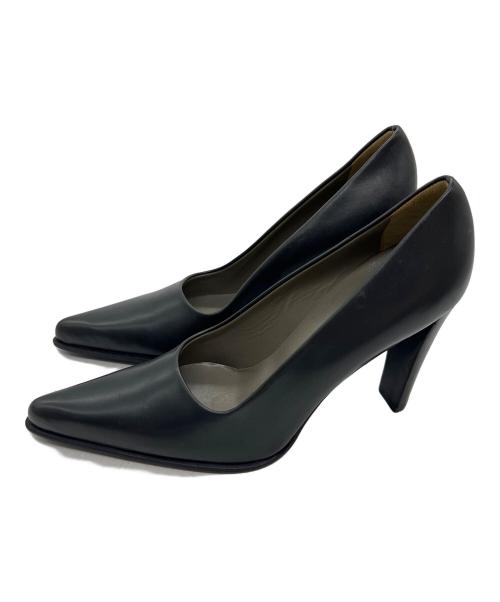 PRADA（プラダ）PRADA (プラダ) ヒールパンプス ブラック サイズ:23の古着・服飾アイテム