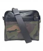 COACHコーチ）の古着「ショルダーバッグ」｜ブラック×オリーブ