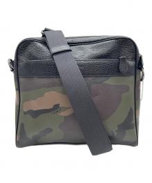 COACH（コーチ）の古着「ショルダーバッグ」｜ブラック×オリーブ