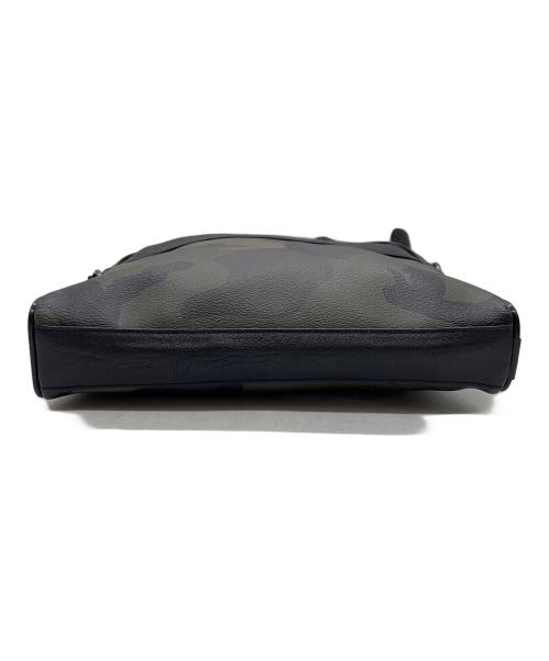 COACH（コーチ）COACH (コーチ) ショルダーバッグ ブラック×オリーブの古着・服飾アイテム