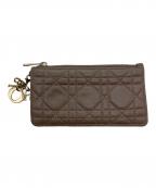 Christian Diorクリスチャン ディオール）の古着「カードケース」｜ベージュ