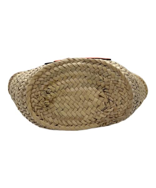 LOEWE（ロエベ）LOEWE (ロエベ) バスケットスモール ベージュ×ブラウンの古着・服飾アイテム