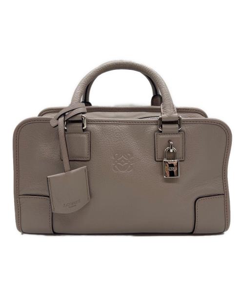 LOEWE（ロエベ）LOEWE (ロエベ) ハンドバッグ/アマソナ28 グレージュの古着・服飾アイテム