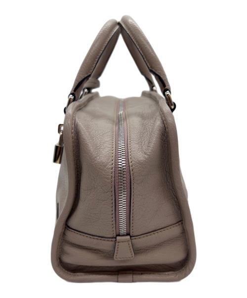 LOEWE（ロエベ）LOEWE (ロエベ) ハンドバッグ/アマソナ28 グレージュの古着・服飾アイテム