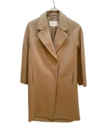 BALLSEY（ボールジィ）の古着「ダブルフェイスチェスターコート」｜ベージュ