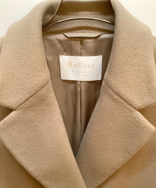 BALLSEY（ボールジィ）BALLSEY (ボールジィ) ダブルフェイスチェスターコート ベージュ サイズ:34の古着・服飾アイテム