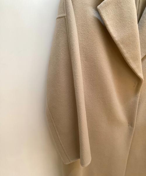 BALLSEY（ボールジィ）BALLSEY (ボールジィ) ダブルフェイスチェスターコート ベージュ サイズ:34の古着・服飾アイテム