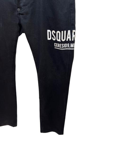 DSQUARED2（ディースクエアード）DSQUARED2 (ディースクエアード) デニムパンツ ブラック サイズ:50の古着・服飾アイテム