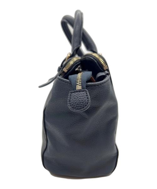 ANTEPRIMA（アンテプリマ）ANTEPRIMA (アンテプリマ) 2WAYショルダーバッグ ブラック×ネイビーの古着・服飾アイテム