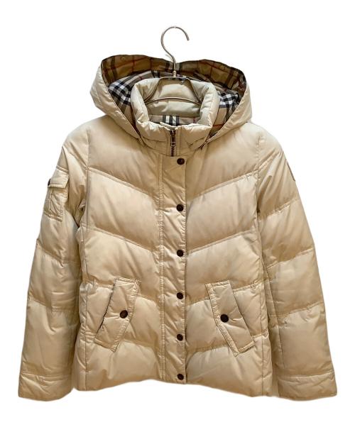 BURBERRY（バーバリー）BURBERRY (バーバリー) ダウンジャケット アイボリー サイズ:38の古着・服飾アイテム