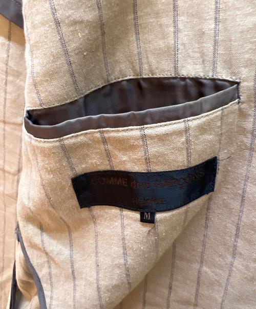 COMME des GARCONS（コムデギャルソン）COMME des GARCONS (コムデギャルソン) テーラードジャケット ベージュ サイズ:Mの古着・服飾アイテム