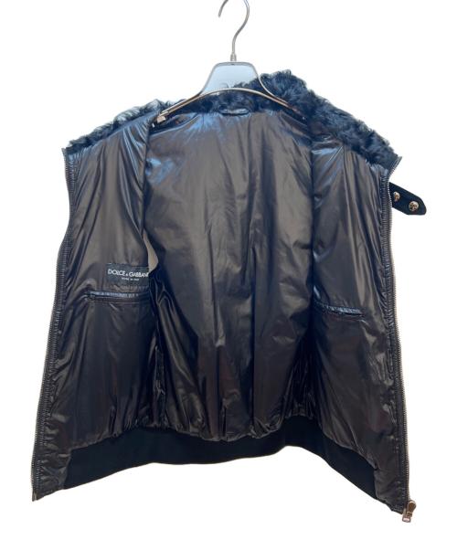 DOLCE & GABBANA（ドルチェ＆ガッバーナ）DOLCE & GABBANA (ドルチェ＆ガッバーナ) ベスト ブラック サイズ:50の古着・服飾アイテム