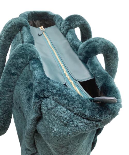 Kate Spade（ケイトスペード）Kate Spade (ケイトスペード) エラ フォウ シアリングトート グリーンの古着・服飾アイテム