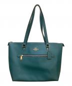 COACHコーチ）の古着「ハンドバッグ」｜グリーン