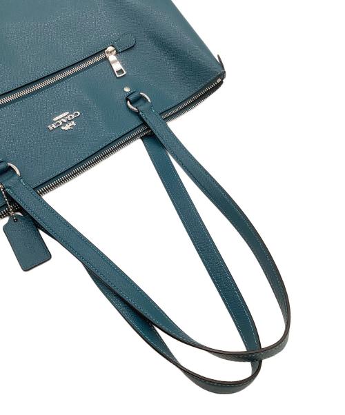 COACH（コーチ）COACH (コーチ) ハンドバッグ グリーンの古着・服飾アイテム