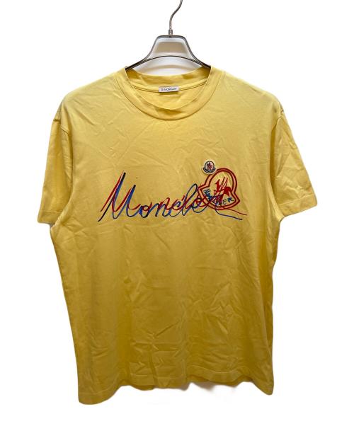 MONCLER（モンクレール）MONCLER (モンクレール) 半袖カットソー イエロー サイズ:XLの古着・服飾アイテム