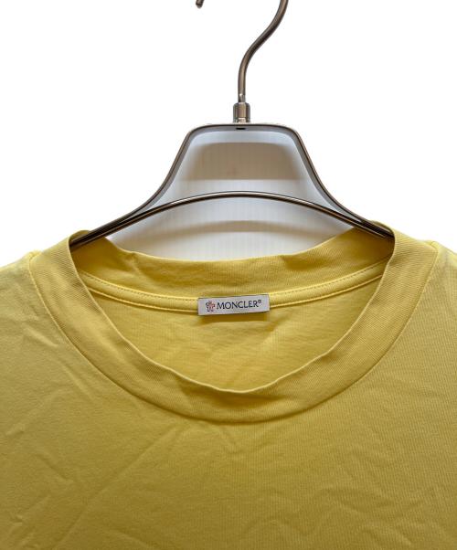 MONCLER（モンクレール）MONCLER (モンクレール) 半袖カットソー イエロー サイズ:XLの古着・服飾アイテム