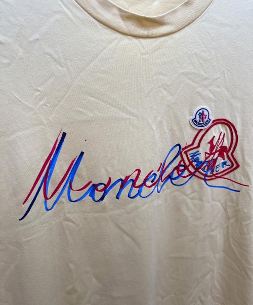 MONCLER（モンクレール）MONCLER (モンクレール) 半袖カットソー イエロー サイズ:XLの古着・服飾アイテム