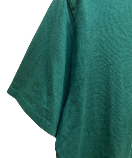 maison kitsune（メゾンキツネ）maison kitsune (メゾンキツネ) 半袖カットソー グリーン サイズ:Ｍの古着・服飾アイテム