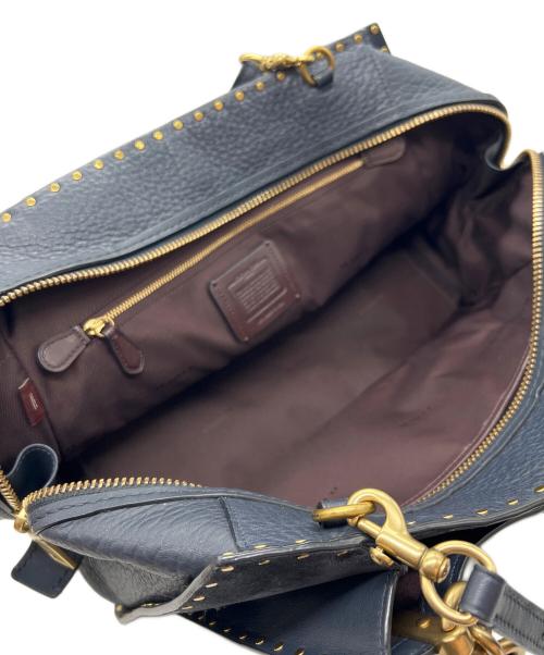 COACH（コーチ）COACH (コーチ) 2WAYバッグ ネイビーの古着・服飾アイテム