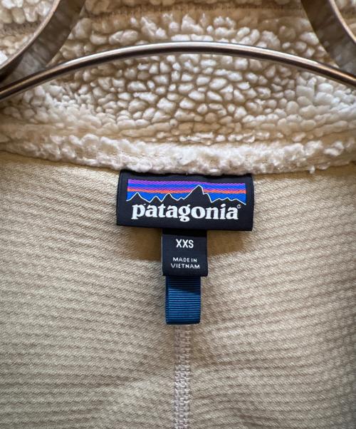 Patagonia（パタゴニア）Patagonia (パタゴニア) フリースジャケット ネイビー×ベージュ サイズ:XXSの古着・服飾アイテム
