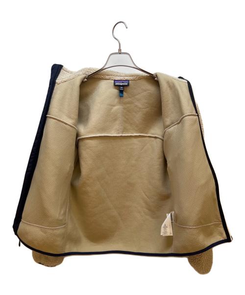 Patagonia（パタゴニア）Patagonia (パタゴニア) フリースジャケット ネイビー×ベージュ サイズ:XXSの古着・服飾アイテム