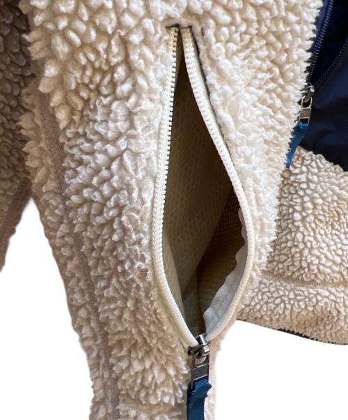 Patagonia（パタゴニア）Patagonia (パタゴニア) フリースジャケット ネイビー×ベージュ サイズ:XXSの古着・服飾アイテム