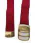 Ferragamo（フェラガモ）の古着「ベルト」｜レッド×金具ゴールド