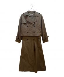 Snidel（スナイデル）の古着「3WAYトレンチコート」｜ブラウン