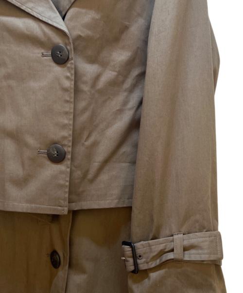 Snidel（スナイデル）Snidel (スナイデル) 3WAYトレンチコート ブラウン サイズ:FREEの古着・服飾アイテム