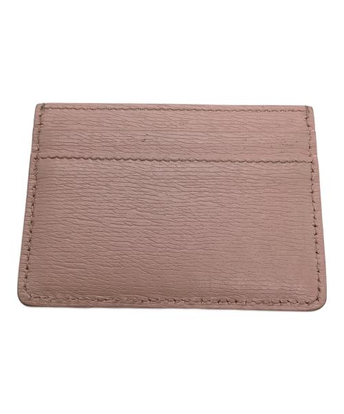 GUCCI（グッチ）GUCCI (グッチ) スクリプトカードケース ピンクの古着・服飾アイテム