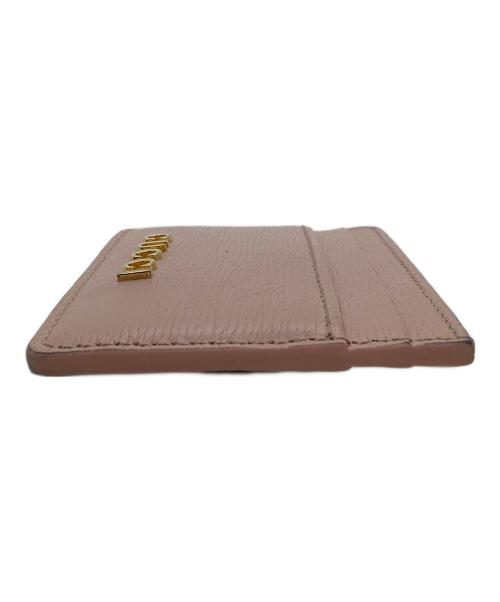 GUCCI（グッチ）GUCCI (グッチ) スクリプトカードケース ピンクの古着・服飾アイテム