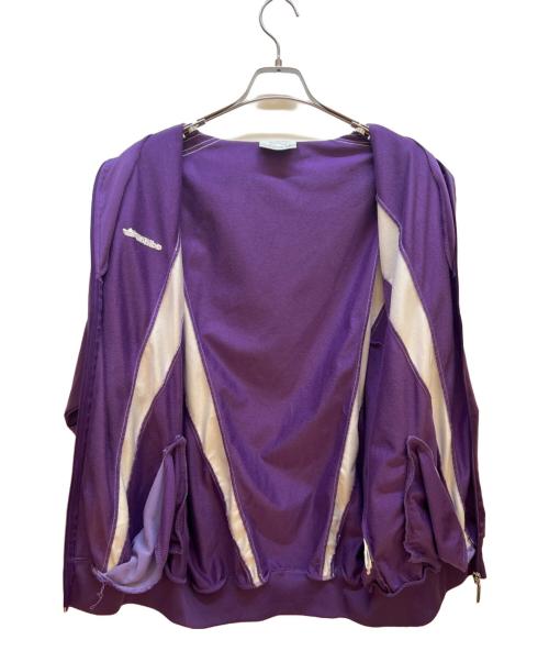 adidas Originals（アディダスオリジナル）adidas Originals (アディダスオリジナル) ジャージトップ パープル サイズ:8の古着・服飾アイテム