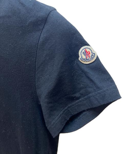 MONCLER（モンクレール）MONCLER (モンクレール) 半袖カットソー ブラック サイズ:Sの古着・服飾アイテム