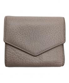 Maison Margiela（メゾンマルジェラ）の古着「3つ折り財布」｜ピンクベージュ