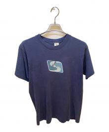 FRUIT OF THE LOOM（フルーツオブザルーム）の古着「半袖カットソー」｜ネイビー