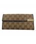 GUCCI（グッチ）の古着「長財布」｜ブラウン×ベージュ