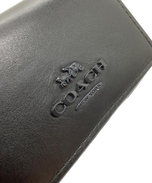COACH（コーチ）COACH (コーチ) 3つ折り財布 ブラックの古着・服飾アイテム