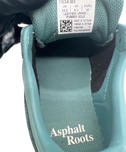 asics（アシックス）asics (アシックス) ballaholic (ボーラホリック) ローカットスニーカー グリーン サイズ:23の古着・服飾アイテム