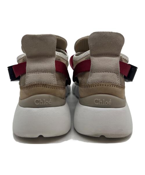 Chloe（クロエ）Chloe (クロエ) Chloe　スニーカー ベージュ サイズ:37の古着・服飾アイテム